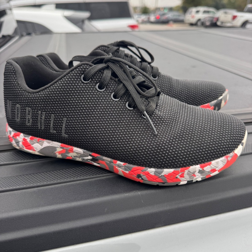 NOBULL Trainers Black Camo Sole Crossfit Gym Athletic Shoes Mens Size 10 - Picture 3 of 7